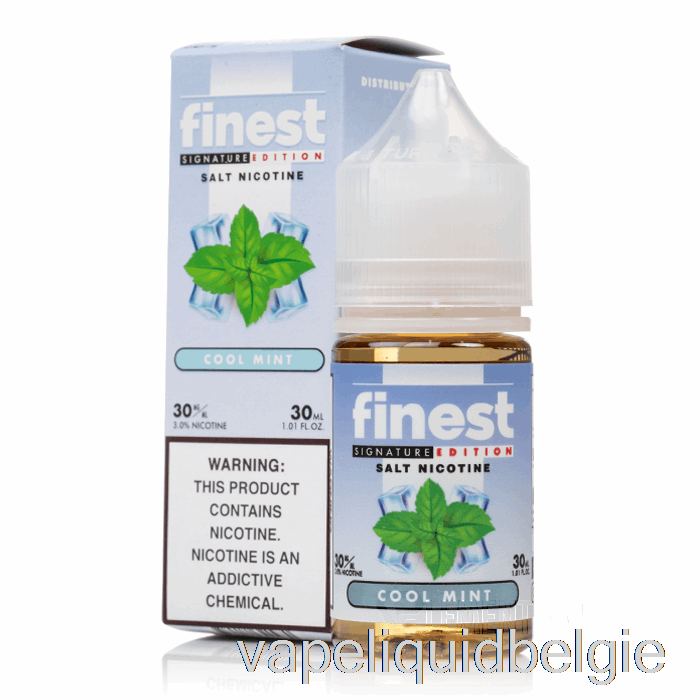 Vape-vloeistof Cool Mint - De Beste Signature-editie Salt Nic - 30 Ml 30 Mg